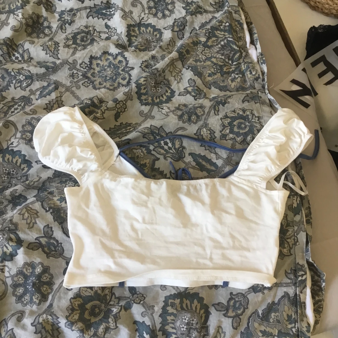 Top vit o blå SHEIN - 90