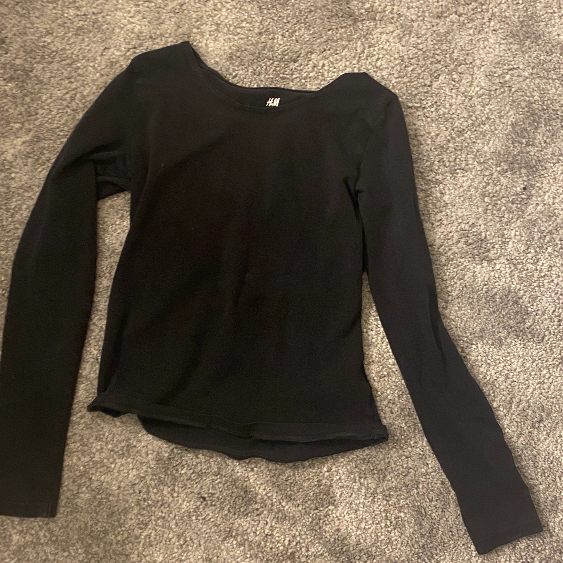 Svart långärmad 