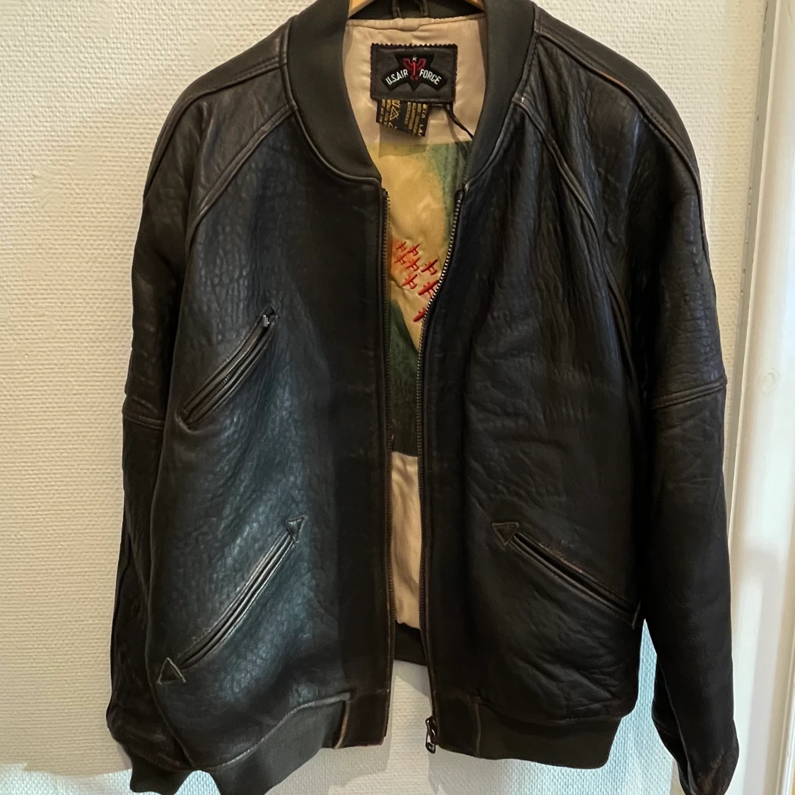 US AIR FORCE SKINNJACKA - 90