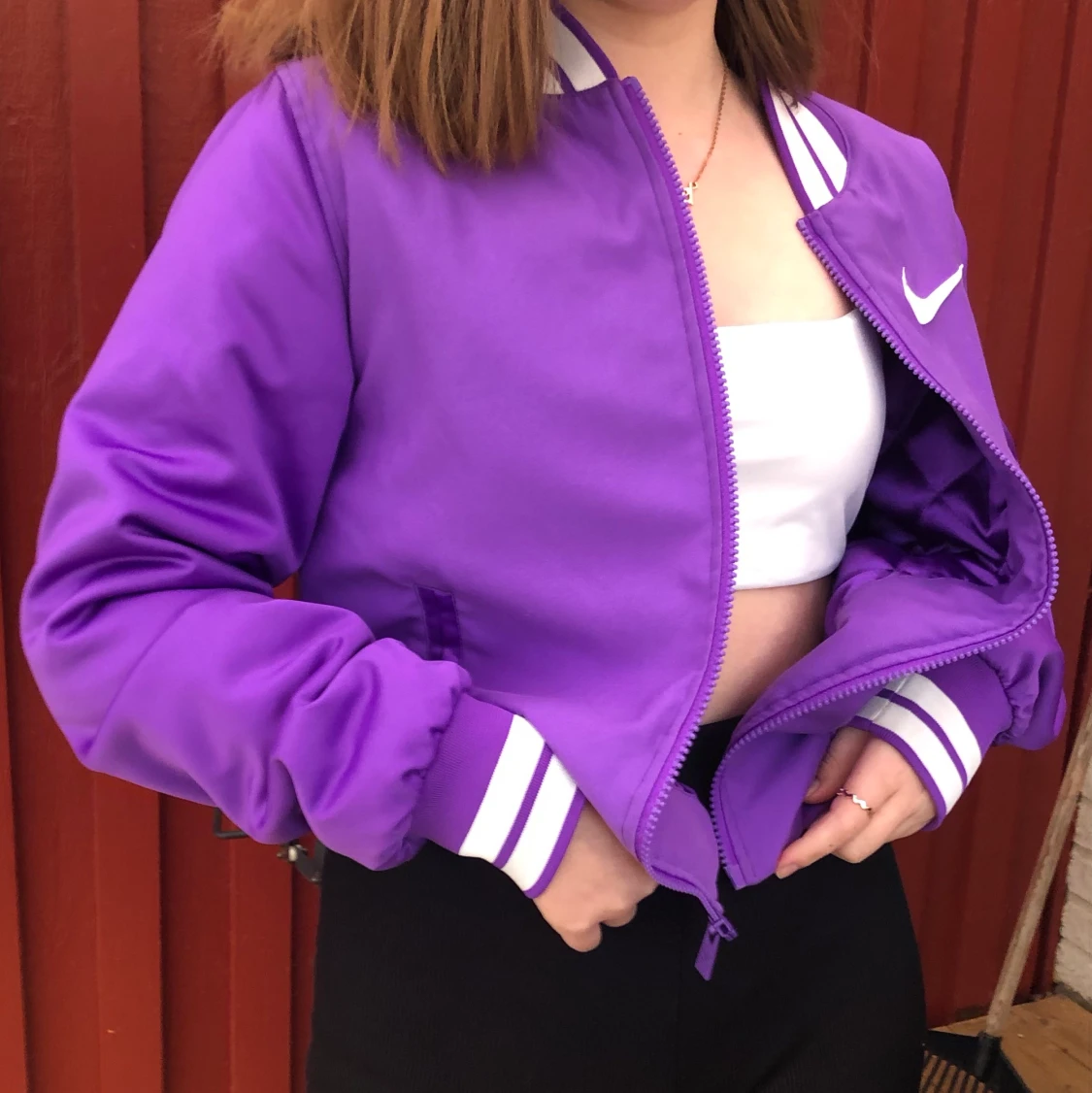 Nike jacka 🤍🤍🤍 - 90