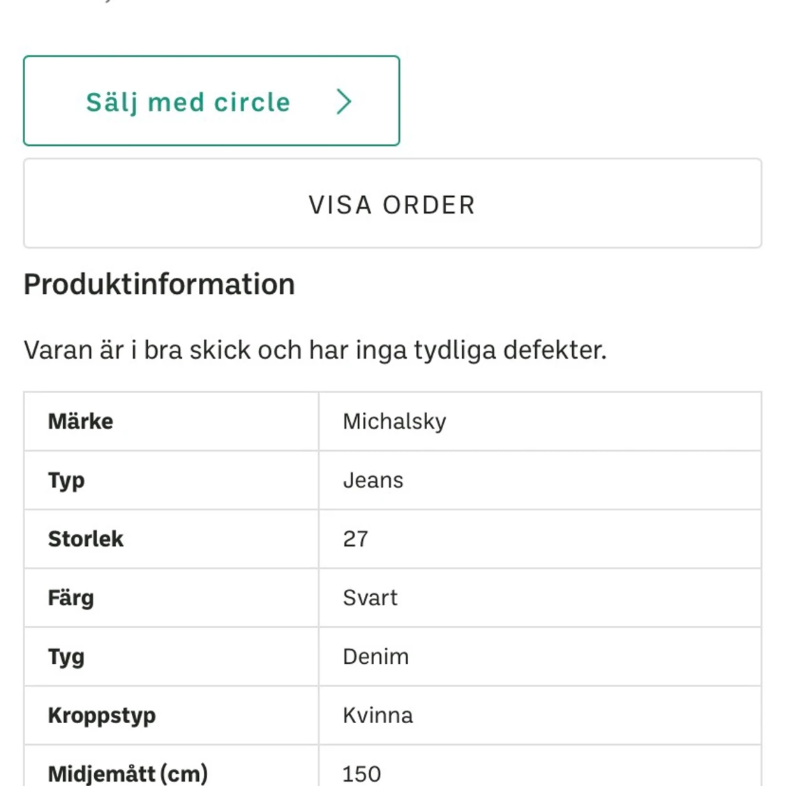 Utsvängda lågmidjade jeans - 91