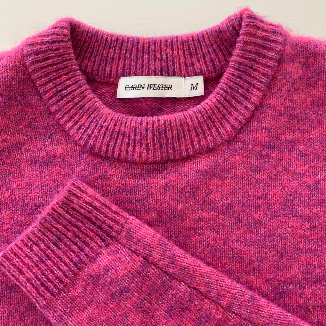 Carin Wester tröja rosa/lila storlek M - 91
