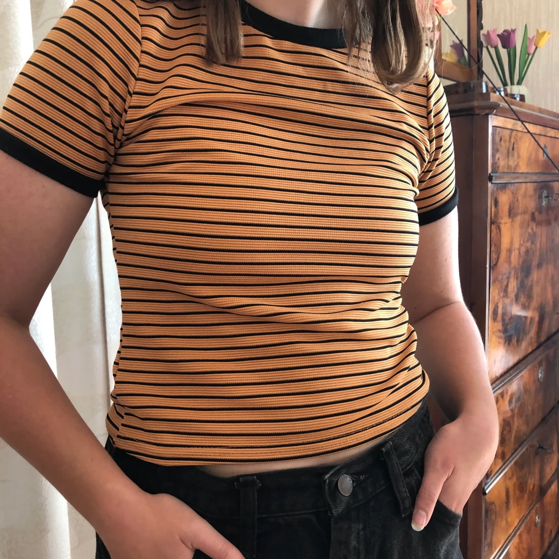 Senapsgul tröja - 90