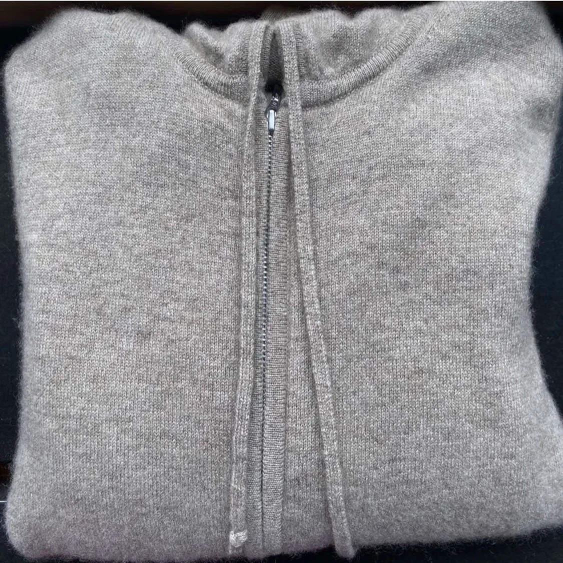 Soft goat zip up hoodie