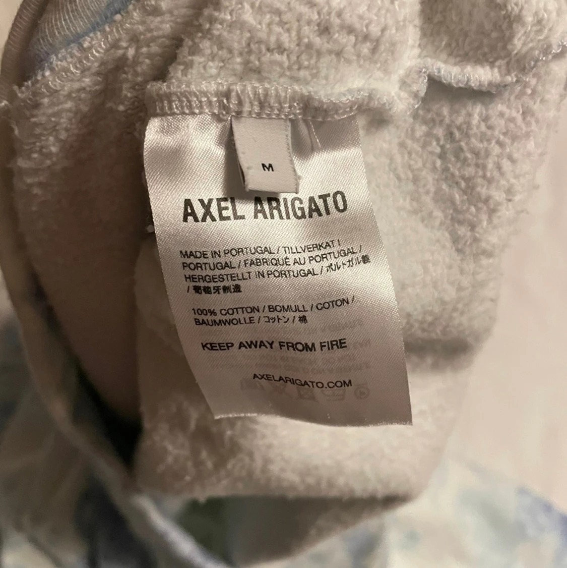 Axel Arigato sky blue hoodie - 91