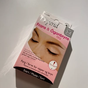 Depend Frans & ögonbrynsfärg svart - Använd en gång