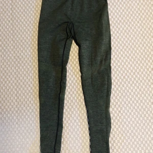 Träningstights  - Mörkgröna, Strl S 