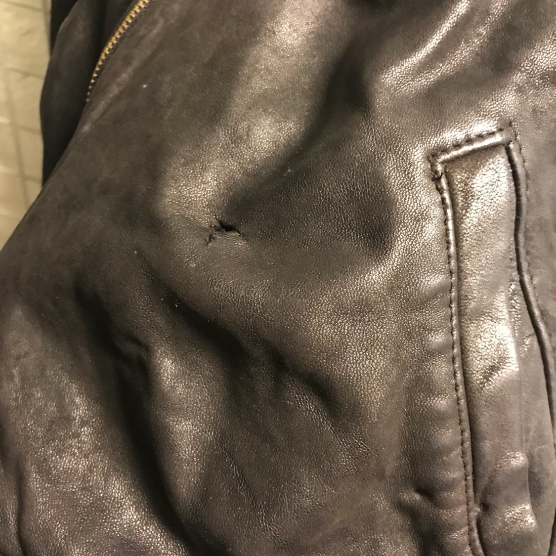 Skinnjacka bomber  - 91