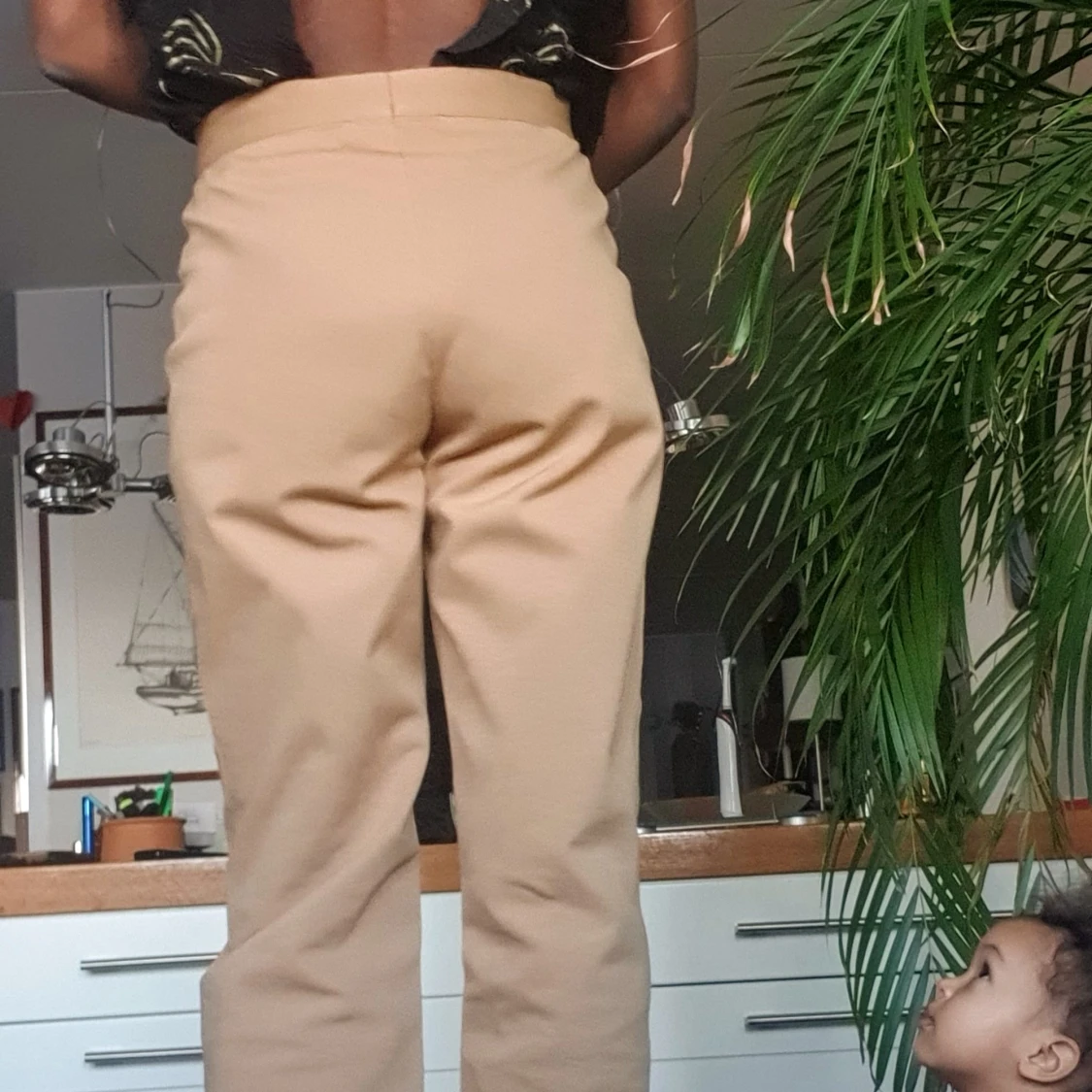 70 talet  boy to girl kostumbyxa  bron buggy  byxa  - 91