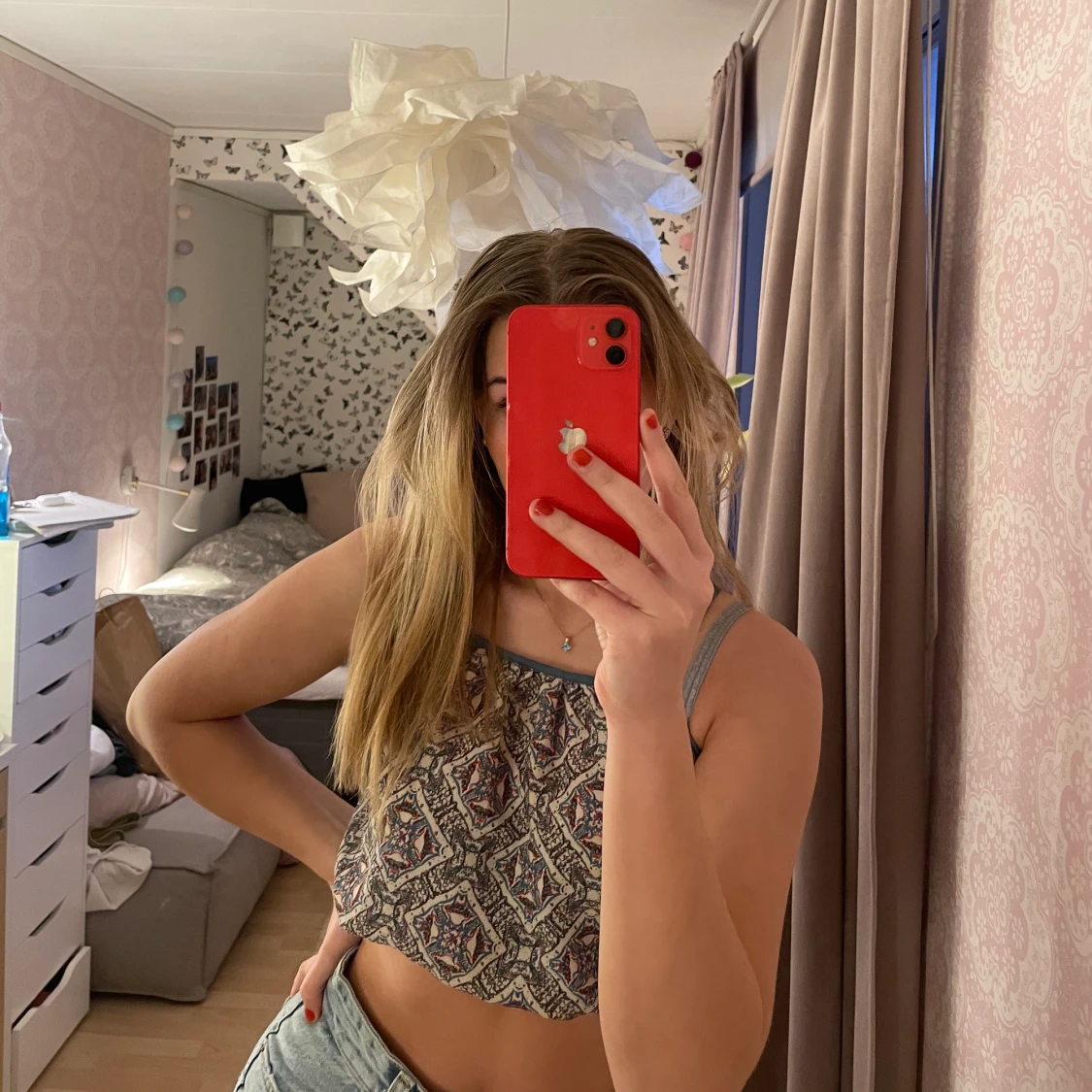 Mönstrat linne - 91