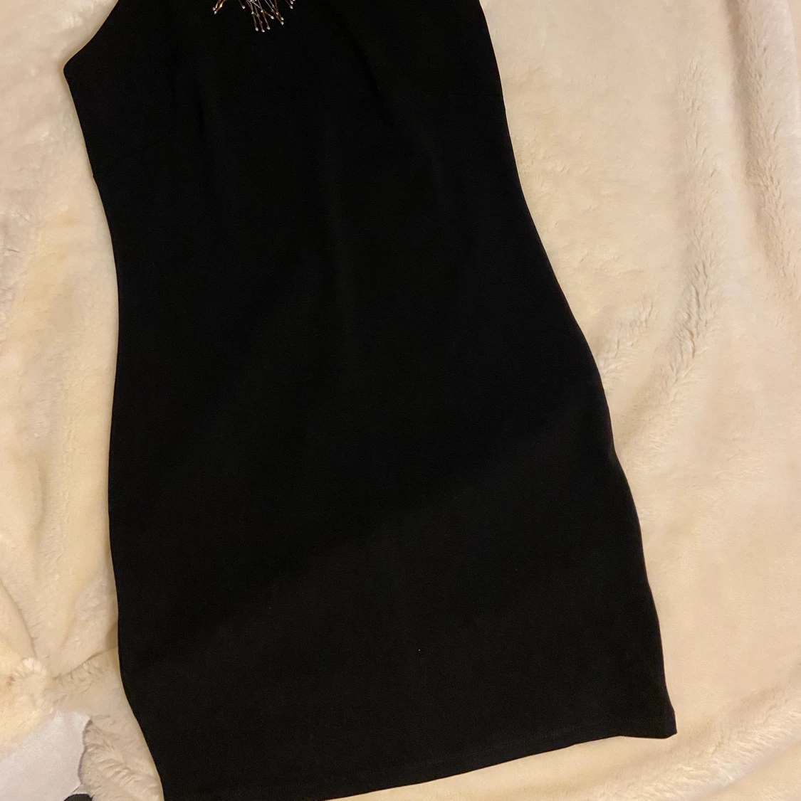 Svart kort klänning  - 90