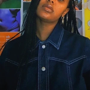 ASOS  design jacka  - Blå denim cowboyjacka