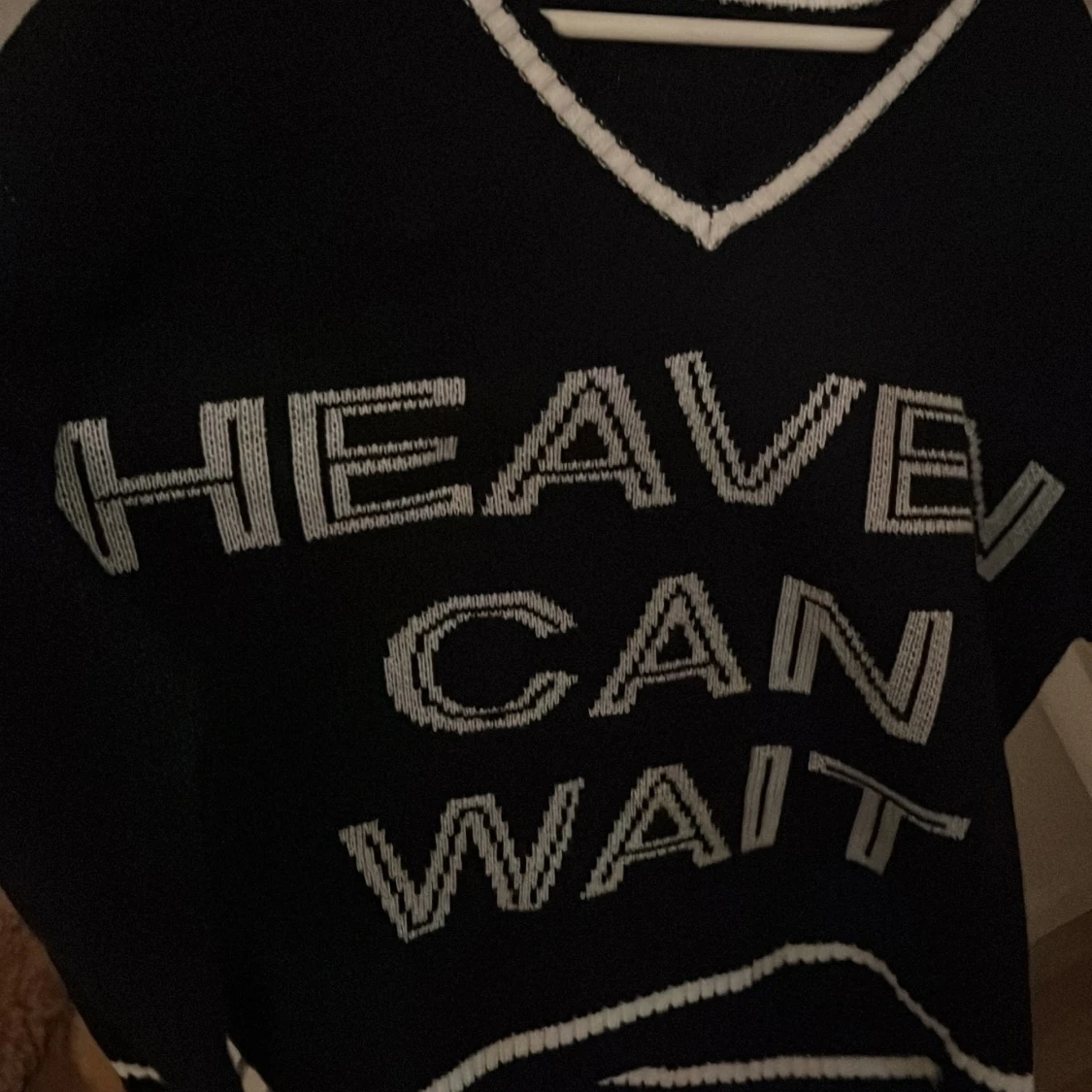 Heaven can wait sweatshirt - 90