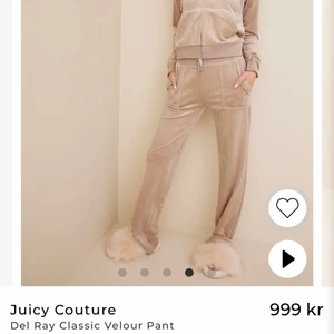 Juicy set 1500kr - Säljer båda delarna av juicy settet i Storlek M. Köpta från Nelly och är knappt använda, säljer pga av att de är lite för stora för mig.