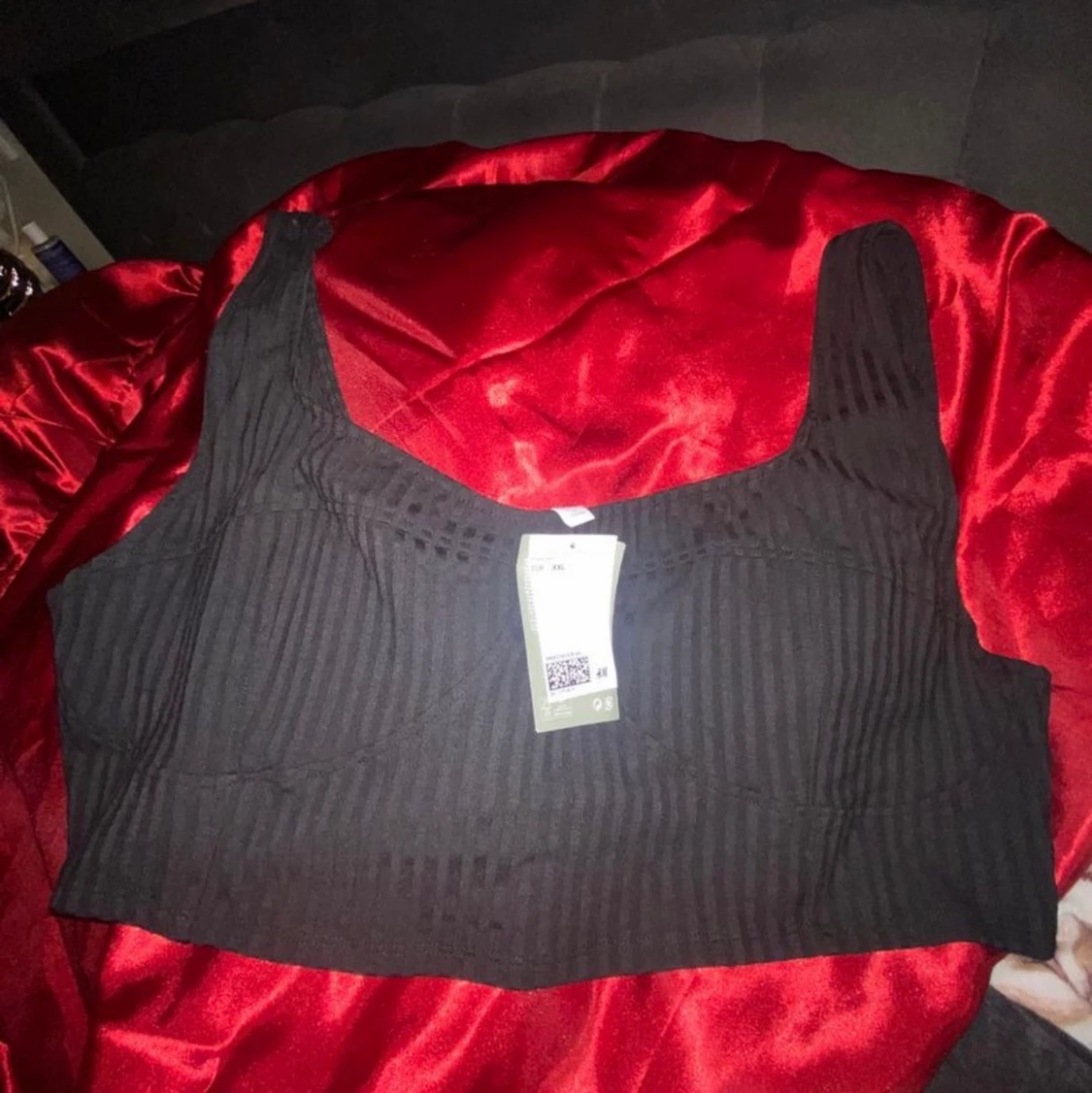 Croppat linne från H&M - 90