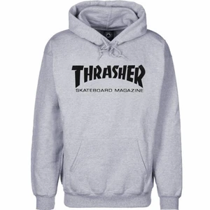 Thrasher hoodie! - Säljer nu min gråa thrasher hoodie eftersom den tyvärr knappt blivit använd, därför säljer jag den även rätt dyrt då den verkligen är i nyskick. Storlek M, säljes för 600kr+frakt. Verkligen en jättebekväm och snygg hoodie som passar till allt!