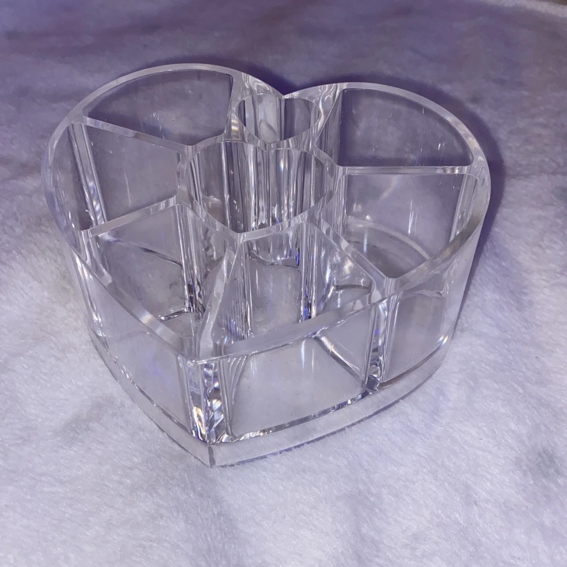 Plast hjärta förvaring