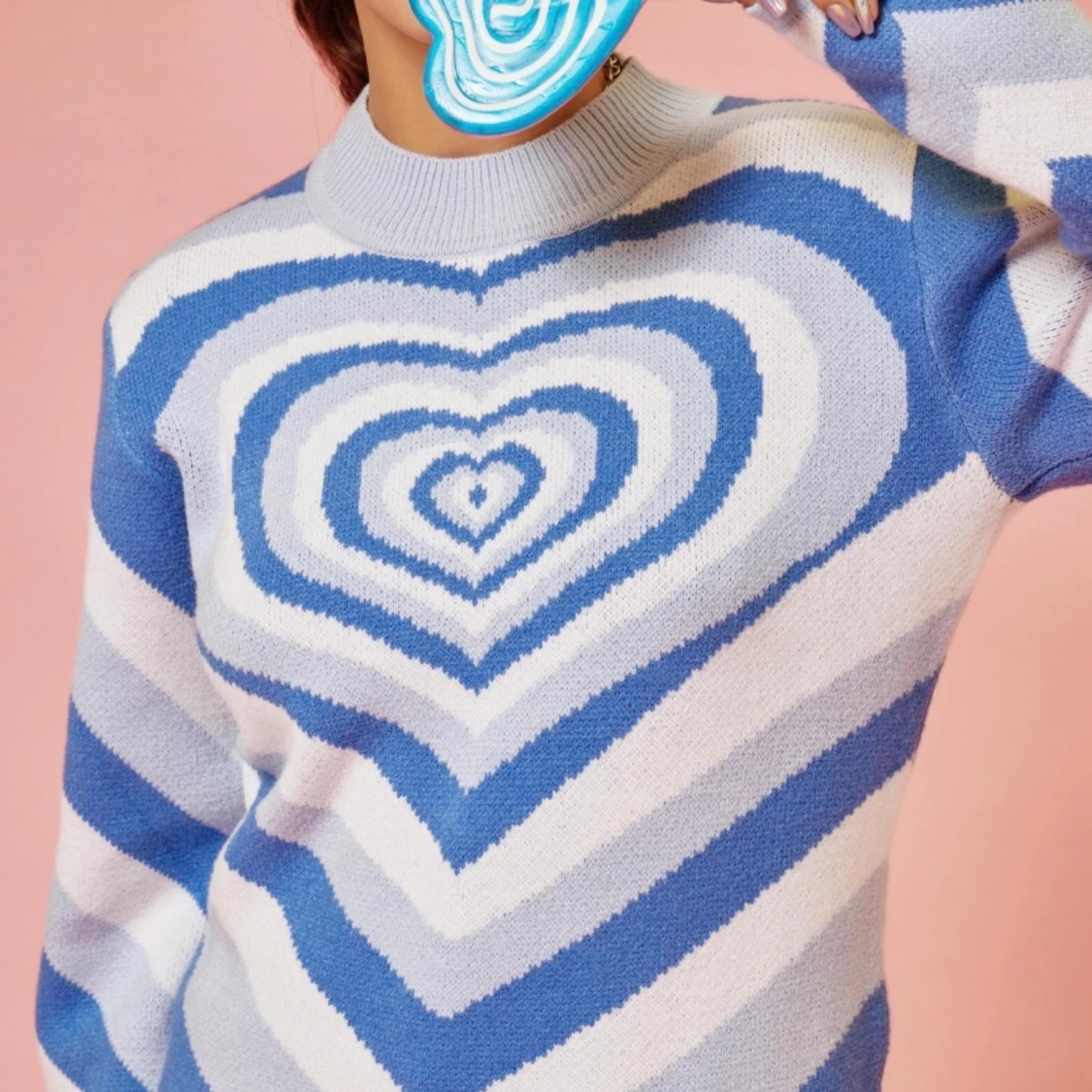 Heart Wave Sweater 