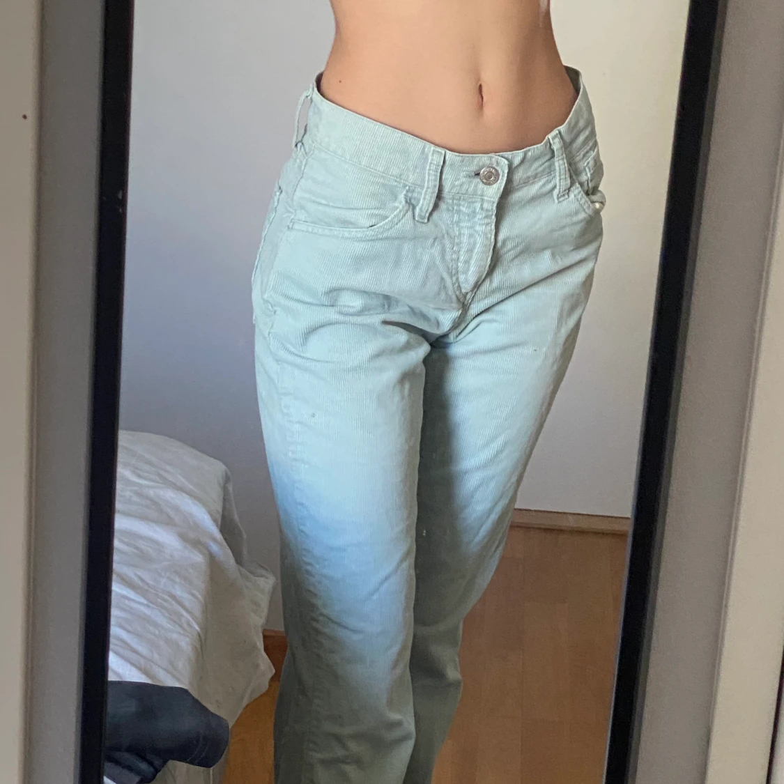 Levis ljusblå byxor