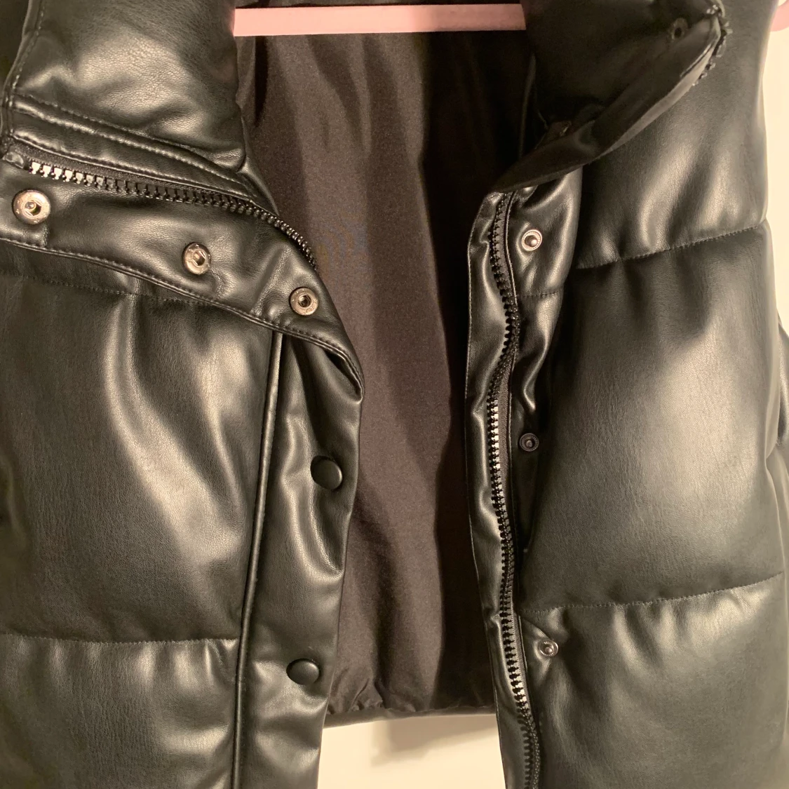 Svart läder väst - 91