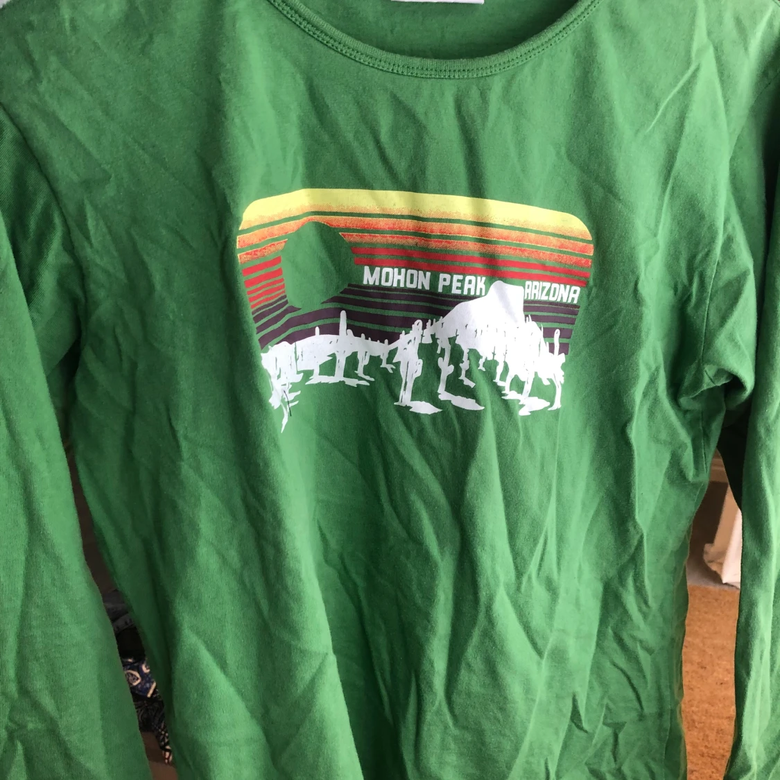 Grön långärmad tröja - 91