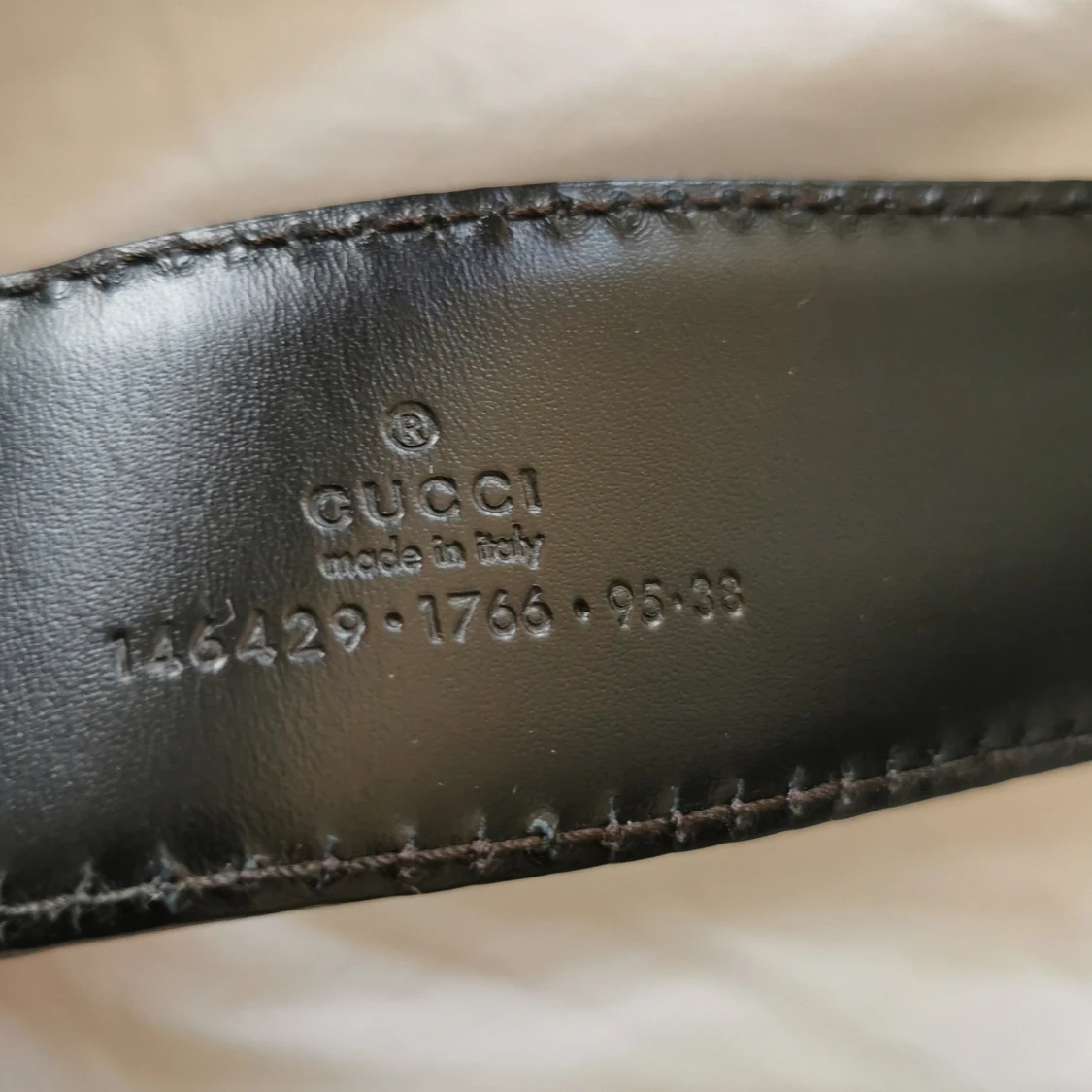 Gucci vintage bälte  - 91