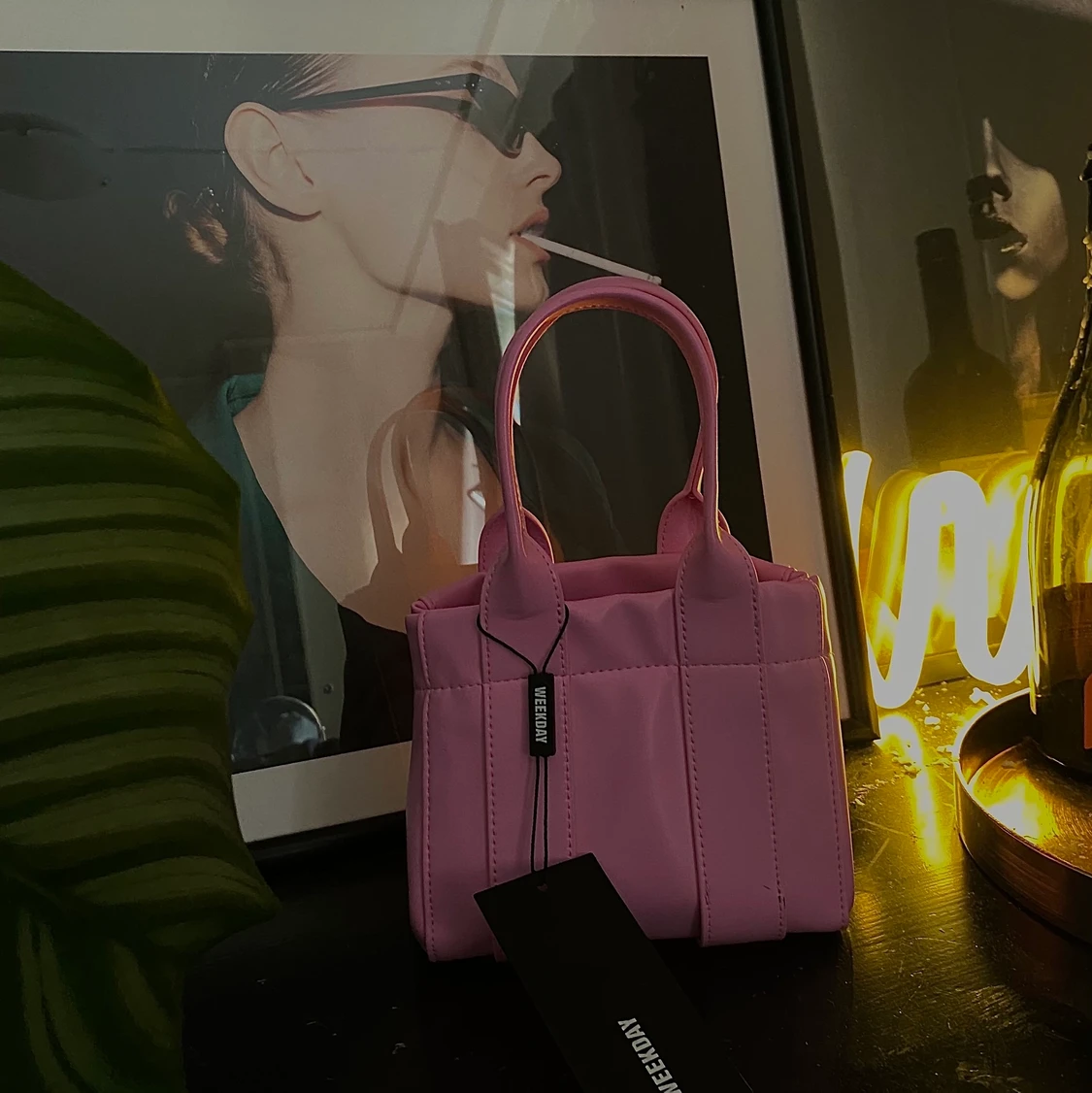 Pink mini bag