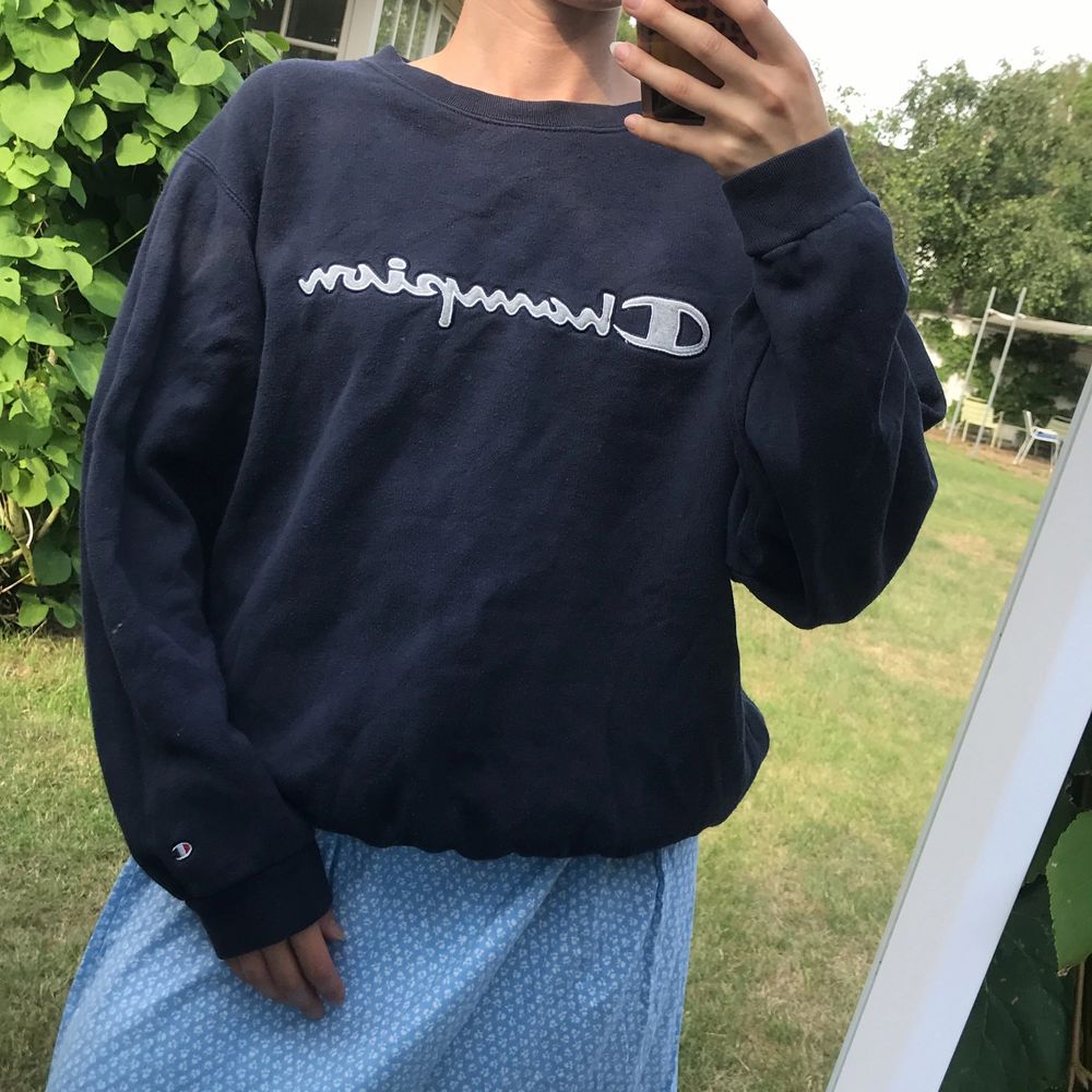 Perfekt boxig champion vintage sweatshirt ! Frakt 79 kr . Huvtröjor & Träningströjor.