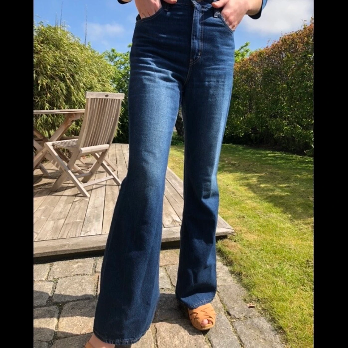 Levi’s 70’s high flare jeans strl. 26/32