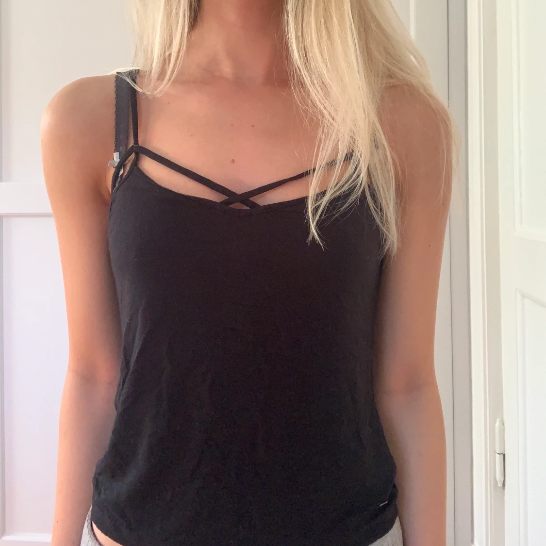 Svart linne från American Eagle strl S