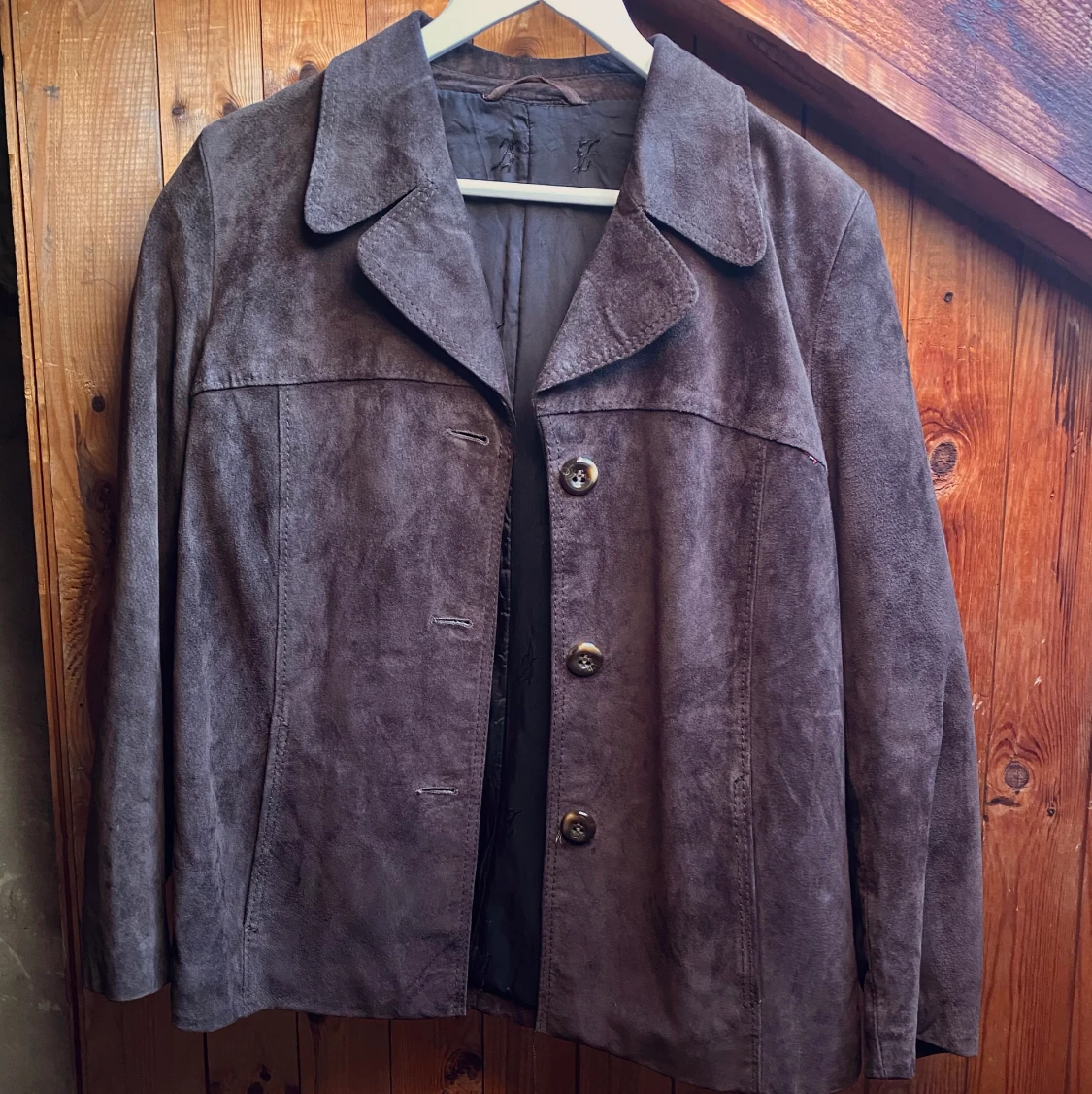 Vintage mocka-jacka oversize 