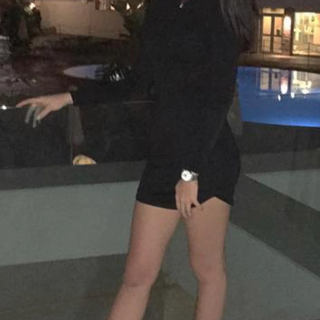 Svart klänning stlk S