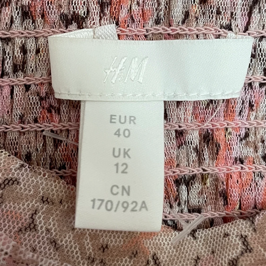 H&M pink blouse size EUR 40 - 91