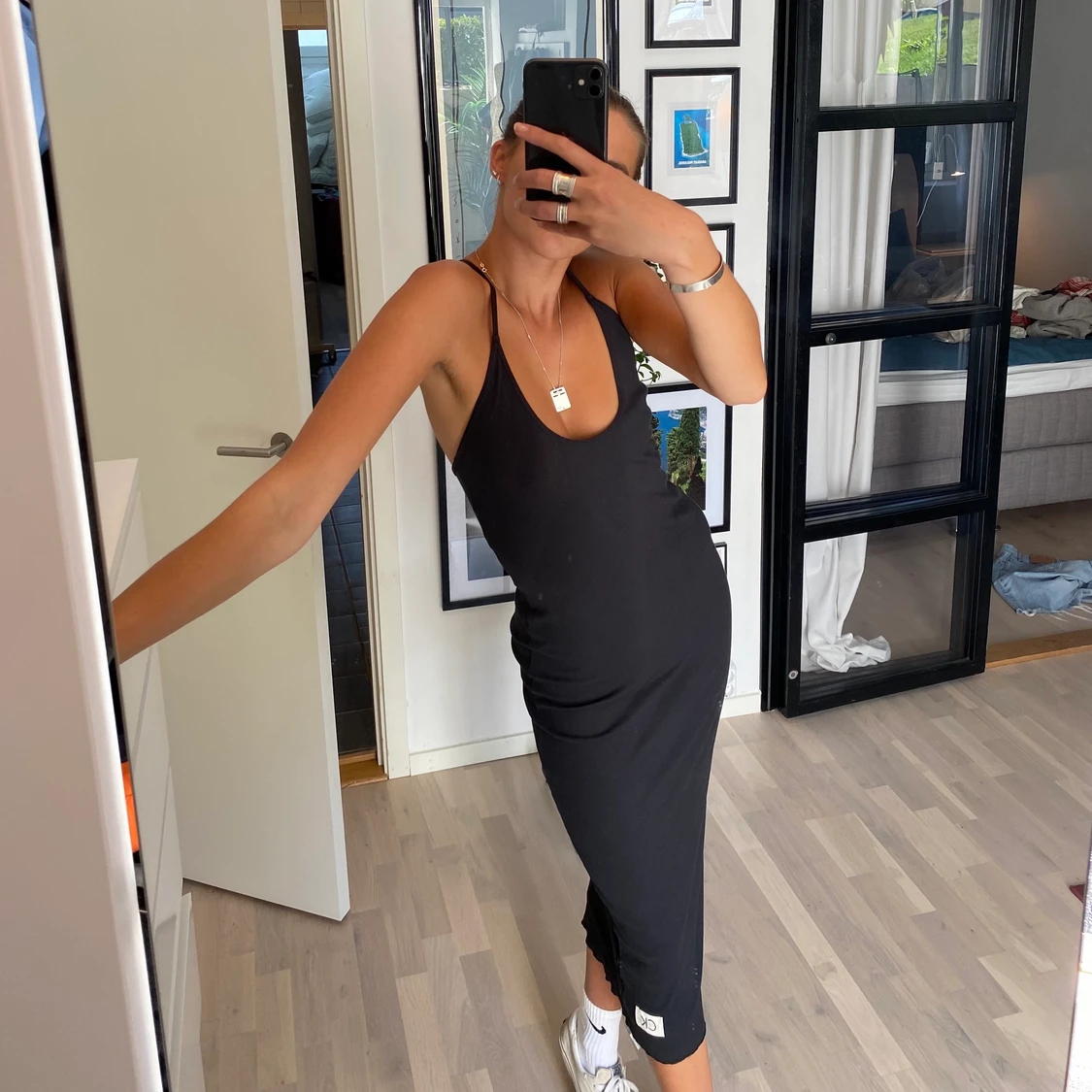 Svart Calvin klein klänning - 90