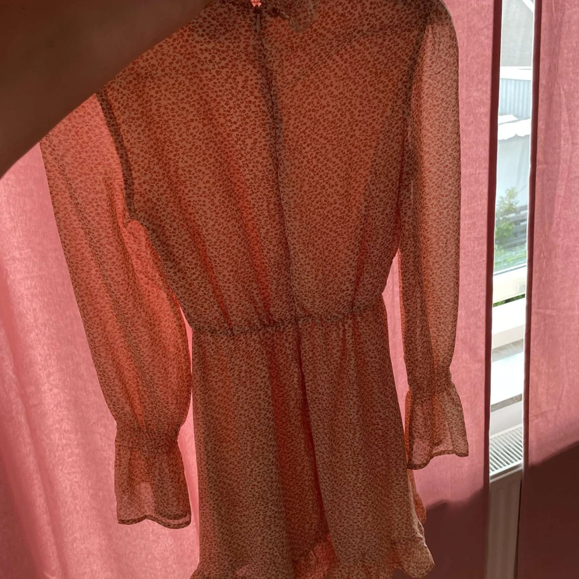 Orange klänning  - 90