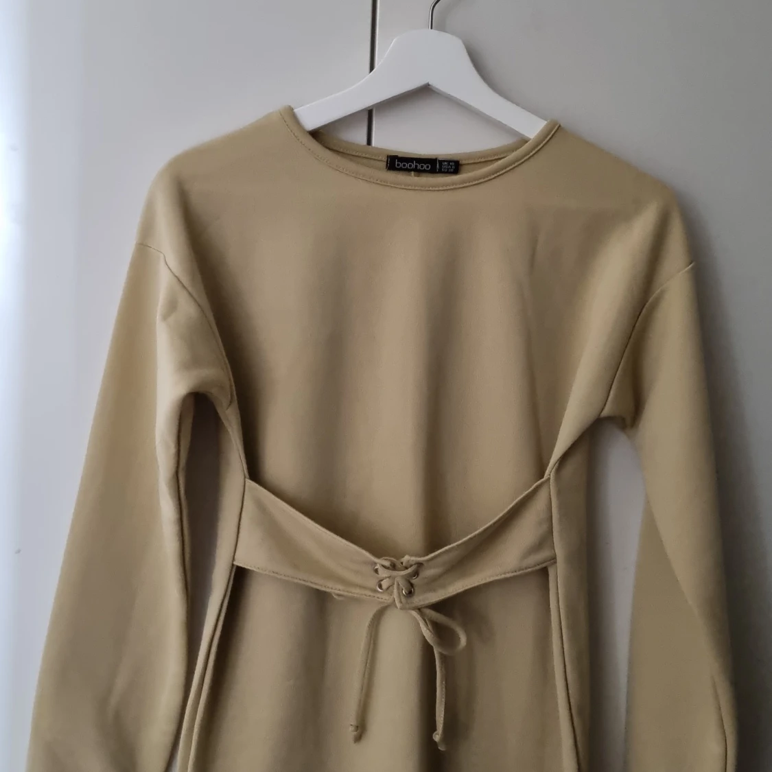  Boohoo klänning, beige, petite S - 91