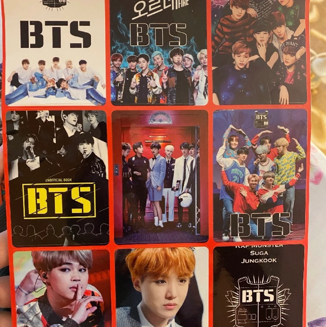 BTS STICKERS  - 91
