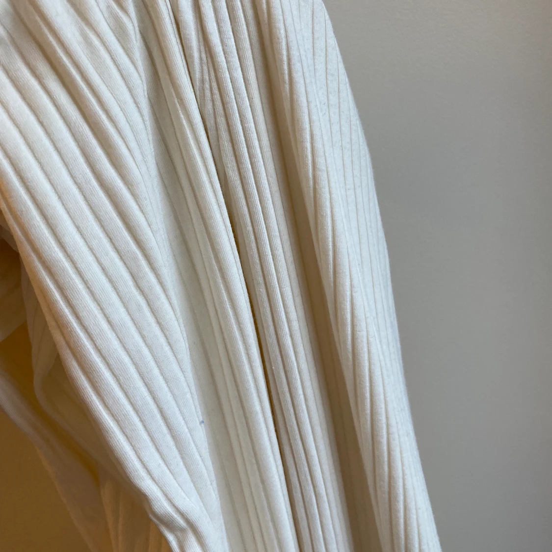 Vitt ribbat set - 90