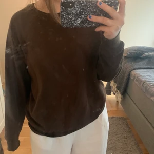 Brun sweatshirt från H&M!! - En brun sweatshirt från H&M. Köparen står för frakten!
