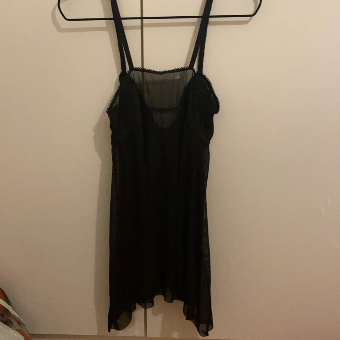 Genomskinlig skön meshtopp - 90