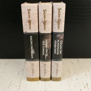 Sagan om ringen trilogin - Böckerna är aldrig lästa. Enda defekten är att det står 20- i varje bok på första sidan (se bild 3). Köparen står för frakten, frakten ingår ej i priset. Tar emot eventuella bud. skriv privat för intresse