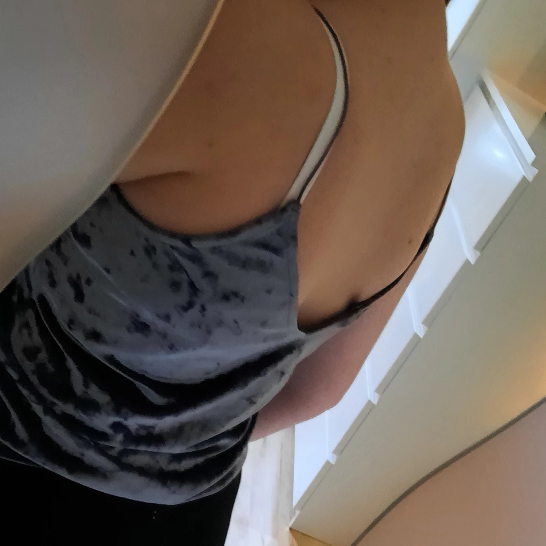 Linne i sammet med spagettiband - 90