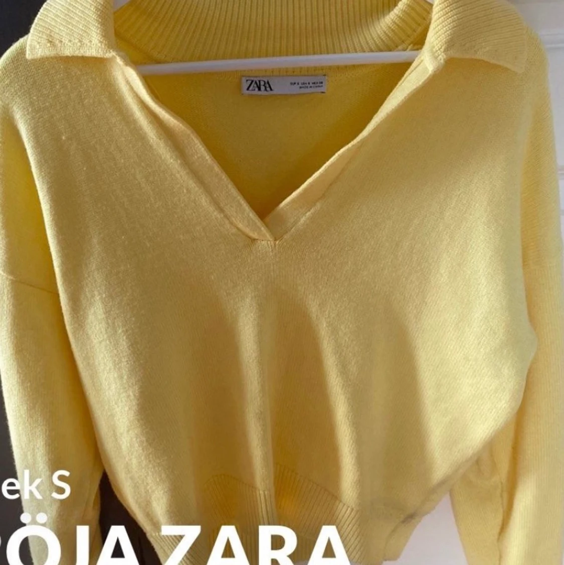 Gul tröja zara - 90