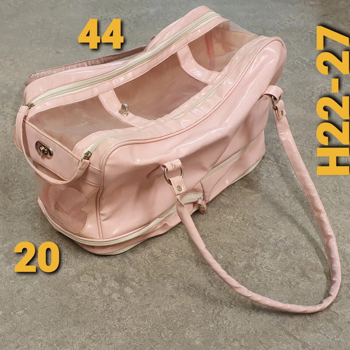 Transportväska för hund el.katt, nätkock