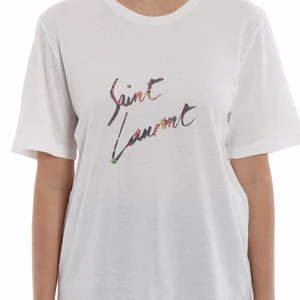 Saint laurent T shirt - Säljer min YSL tisha i nästan helt nytt skick. Använd fåtal gånger sparsamt. Storlek M