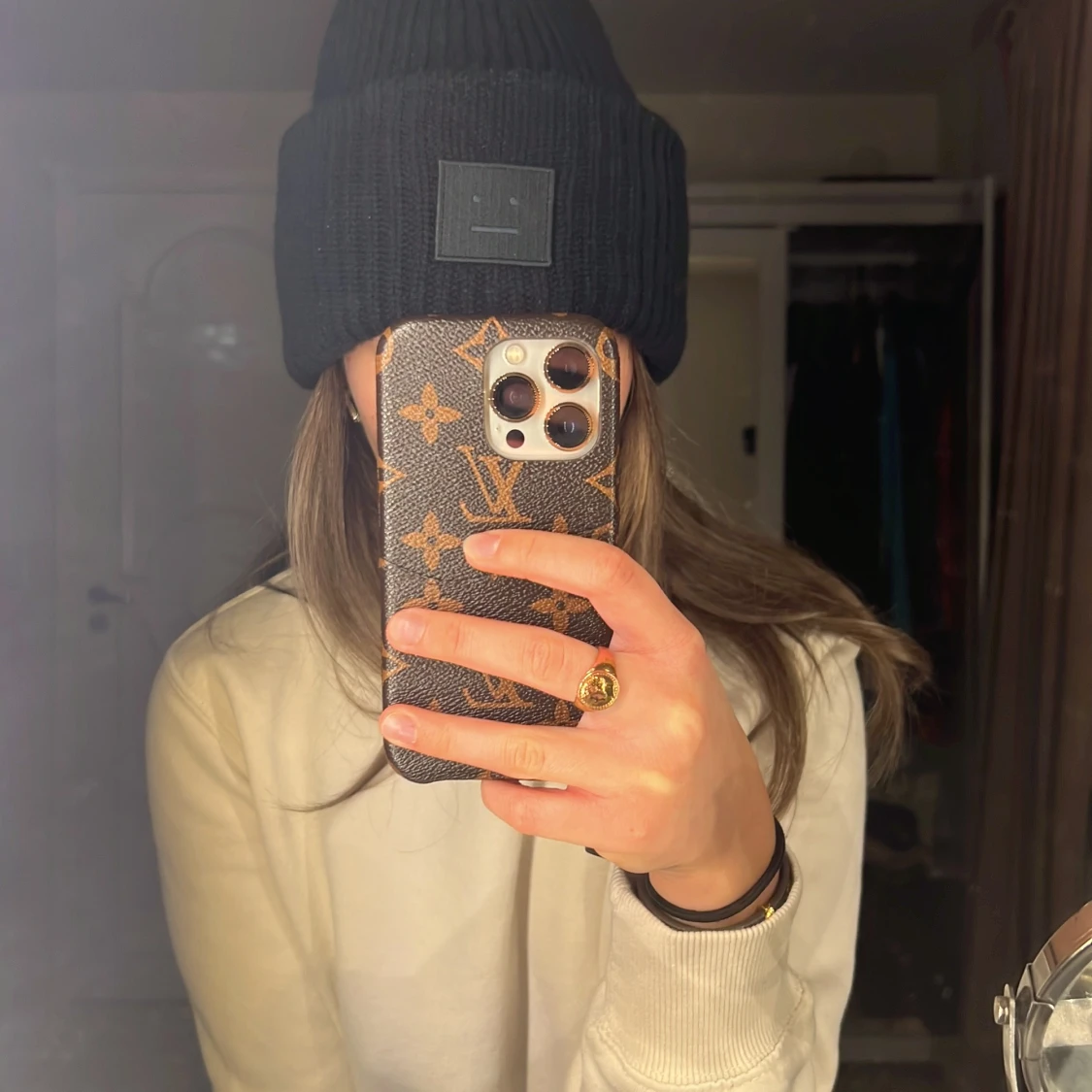 Acne Mössa Svart - 90