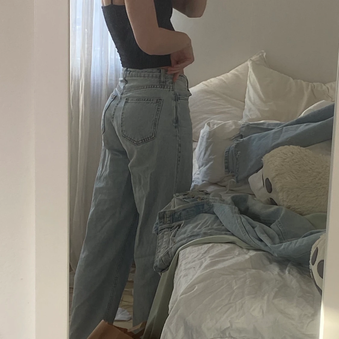 Straight wide jeans  - 90