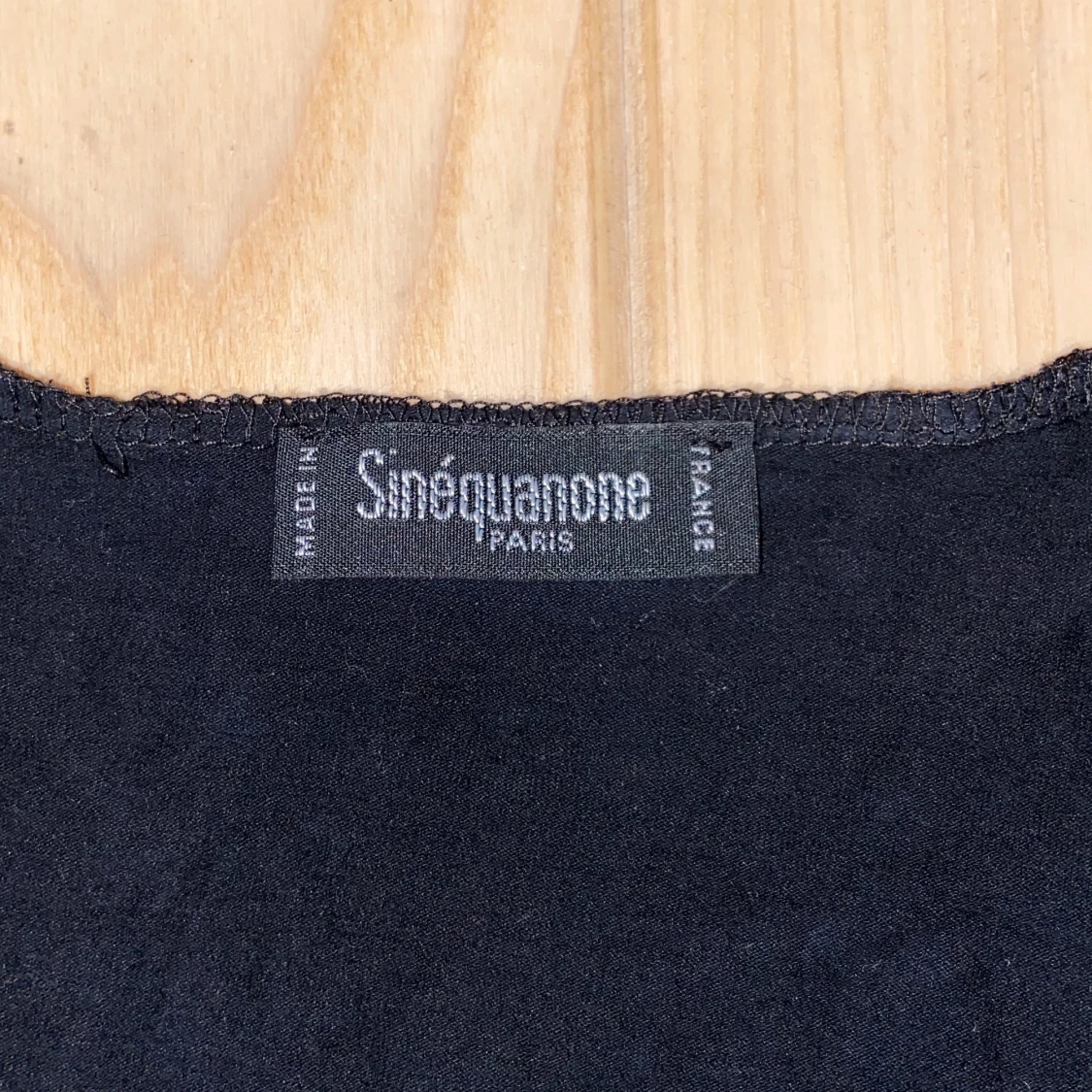 Svart tanktop med strass - 91