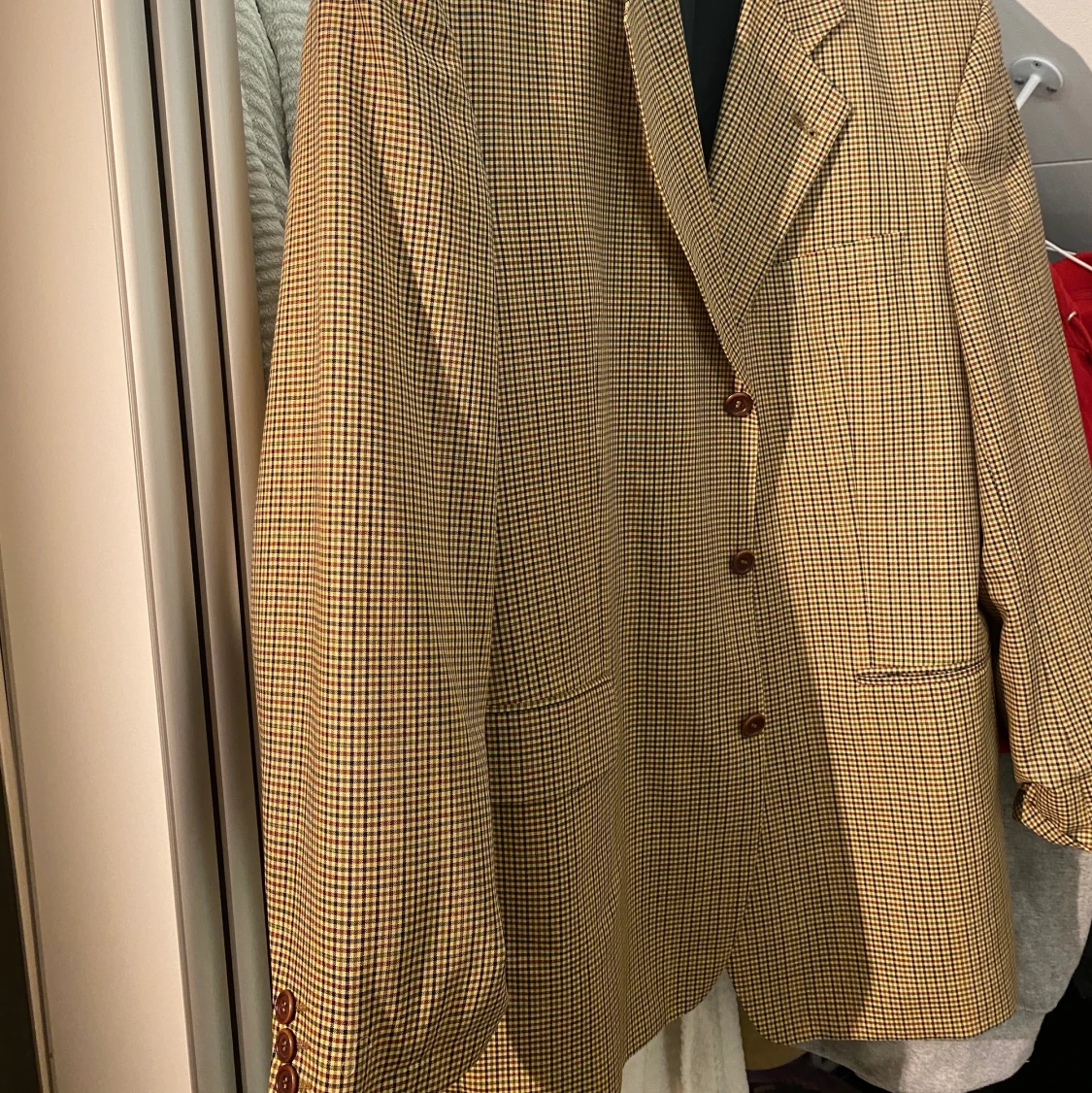 Oversized Rutig Blazer/jacka - 91