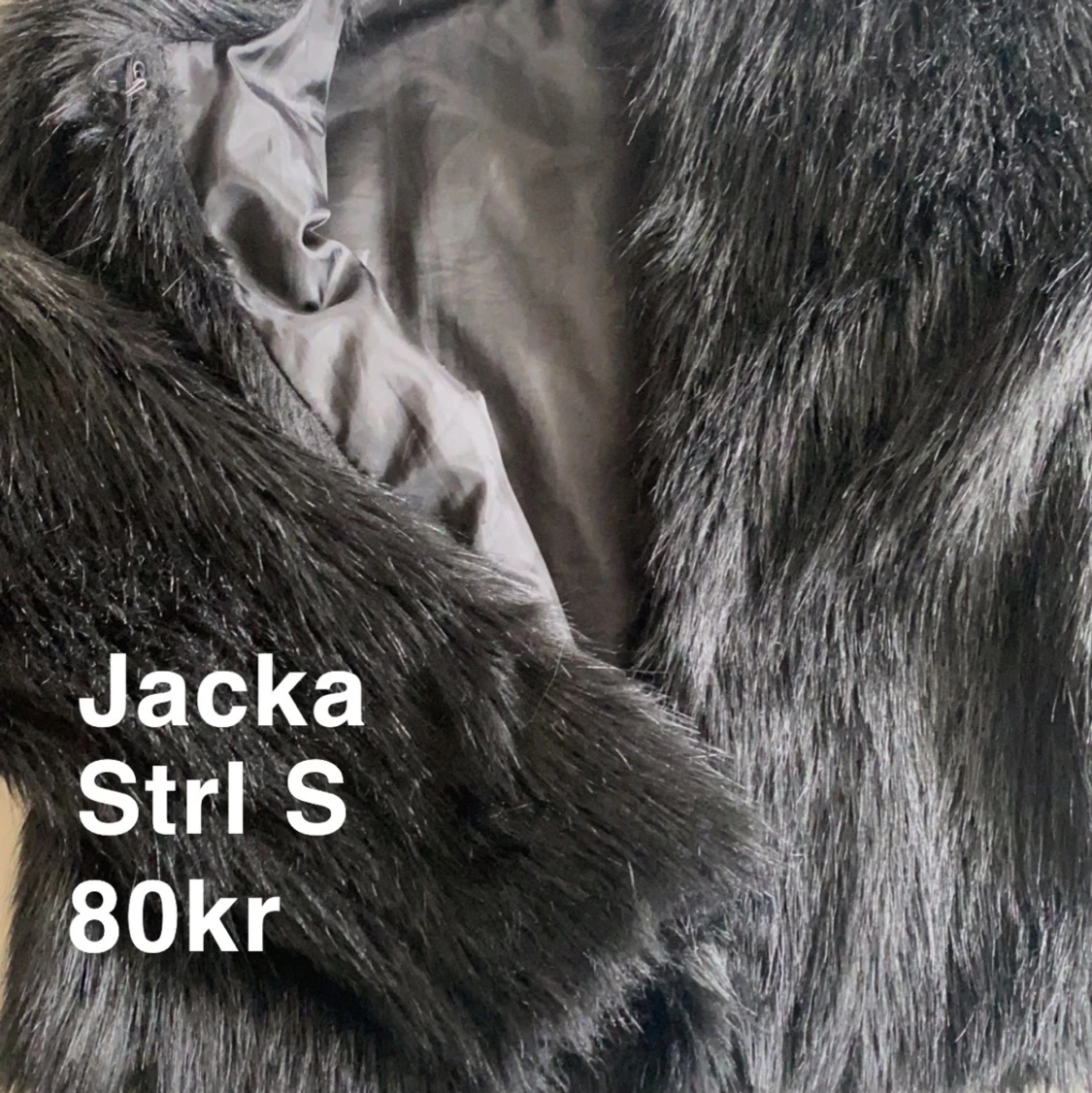 Fuskpäls jacka 